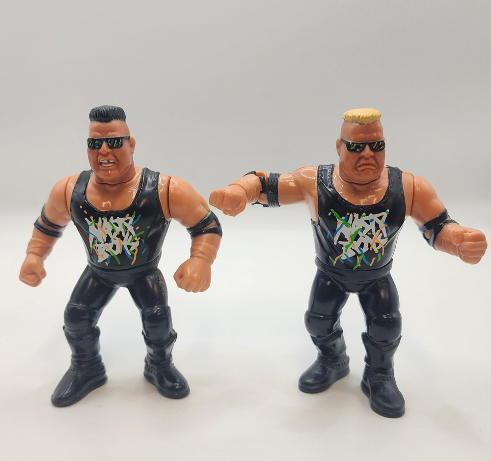 Nasty Boys WWF WWE Hasbro Wrestling 1991 Titan Sports Vintage Action Figure